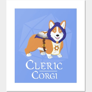 Cleric Corgi Posters and Art